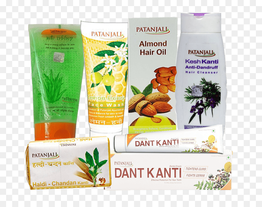Patanjali Combo Of Almond Hair Oil , Dant Kanti Tooth - Cosmetics, HD Png Download - chandan png