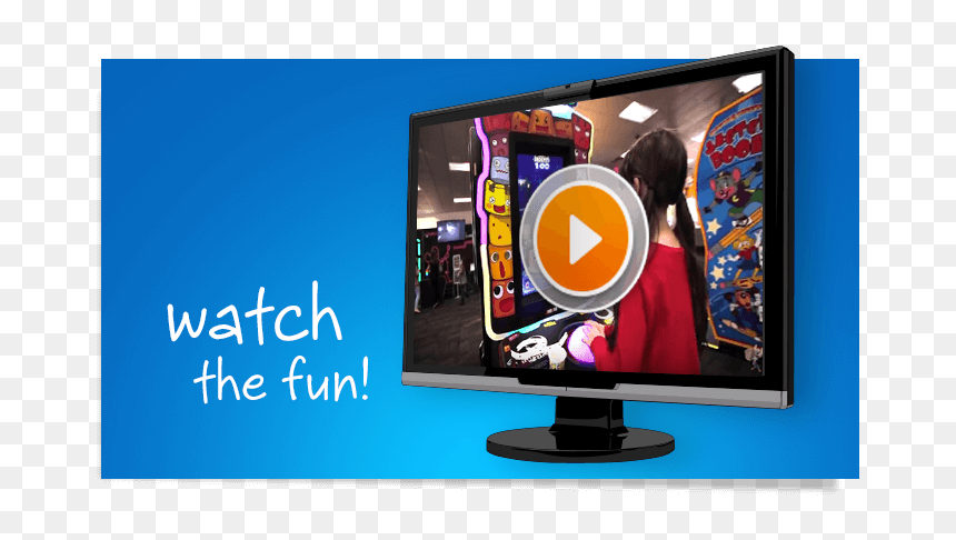 Flat-panel Display, HD Png Download - chuck e cheese png