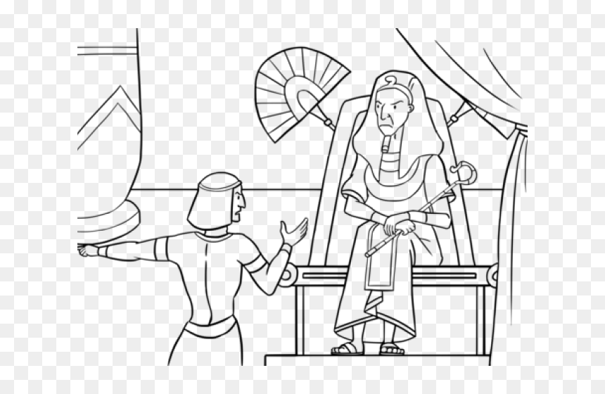 Shrub Bushes Clipart Father And Son - Burning Bush Moses Coloring Book, HD Png Download - bushes vector png