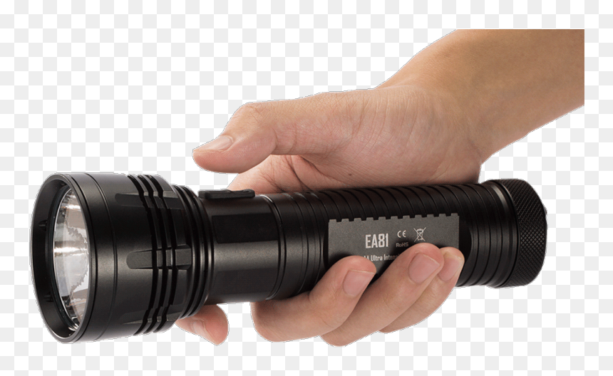 Battery Powering A Flashlight, HD Png Download - torch light png