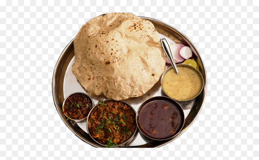 Sweetlandia - Bhakri, HD Png Download - non veg thali png