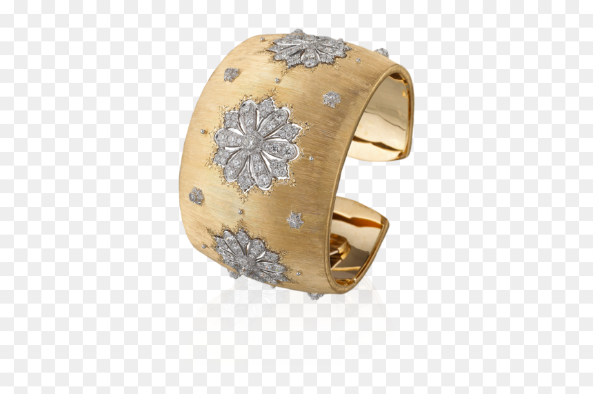 Buccellati - Bracelets - Cuff Bracelet - Jewelry - Prezzi Bracciali Buccellati, HD Png Download - ladies fancy bangles png