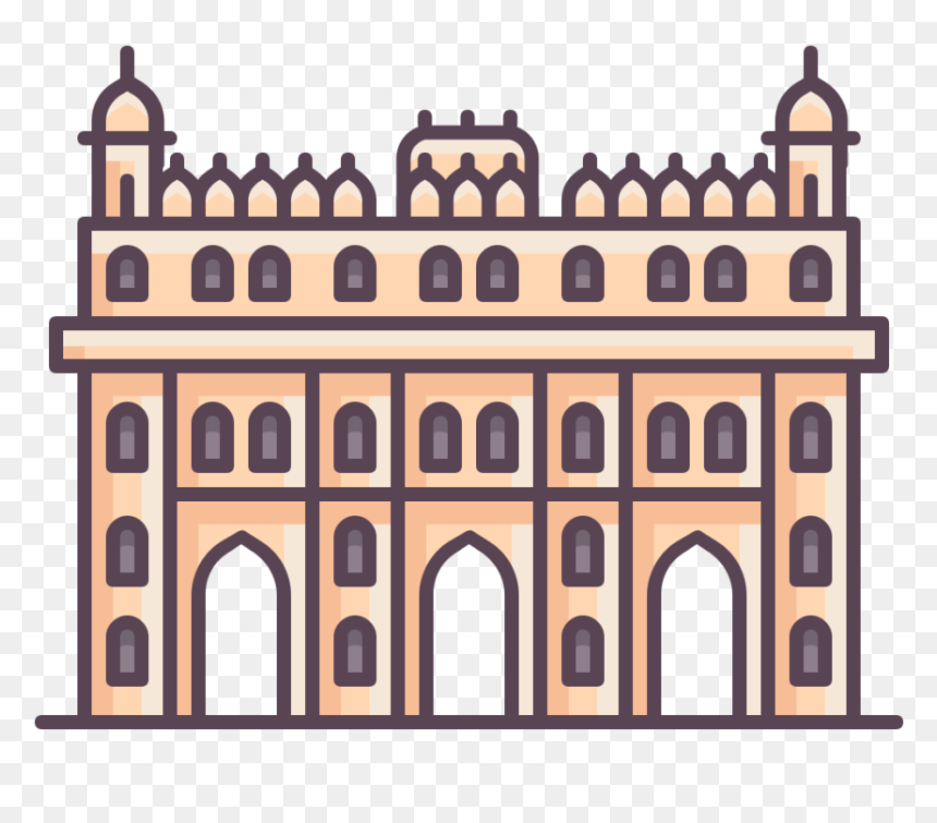Indian Monument Png Clipart, Transparent Png - taj mahal icon png