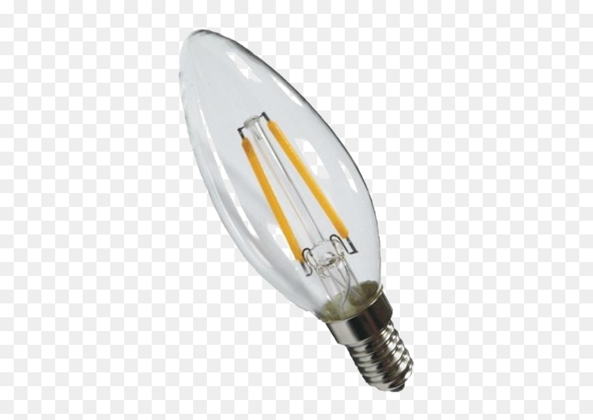 Filament Led Bulb Png, Transparent Png - led bulbs png