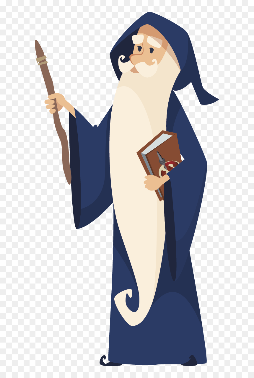Illustration, HD Png Download - wizard beard png