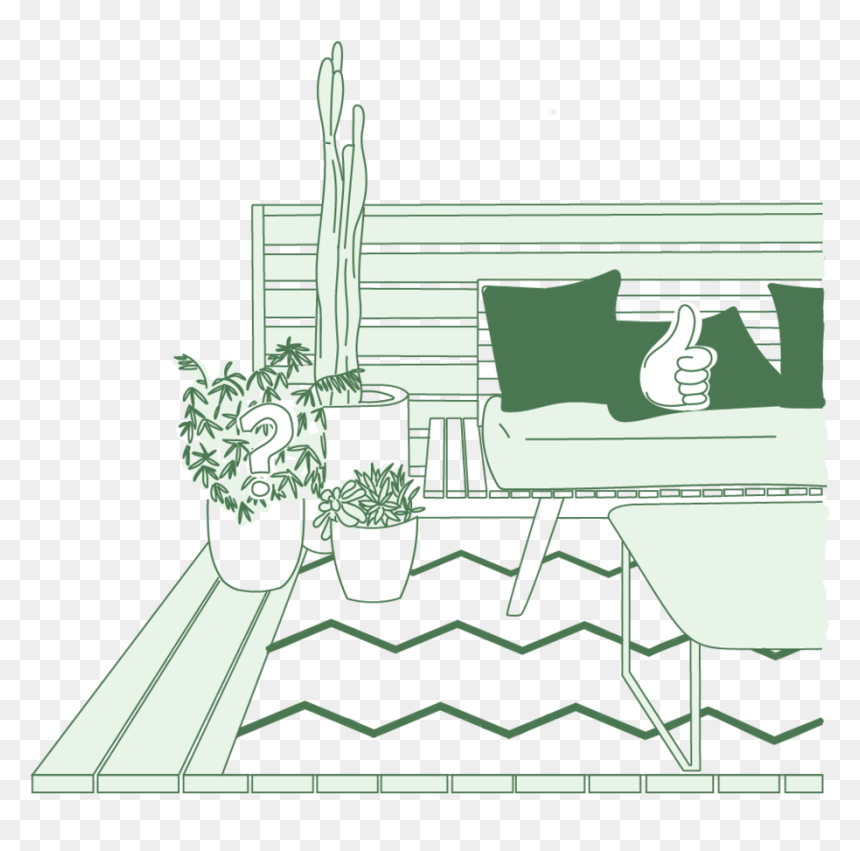 Finalize And Install We Move From Your 3d Concepts - 10.07, HD Png Download - indoor plants top view png