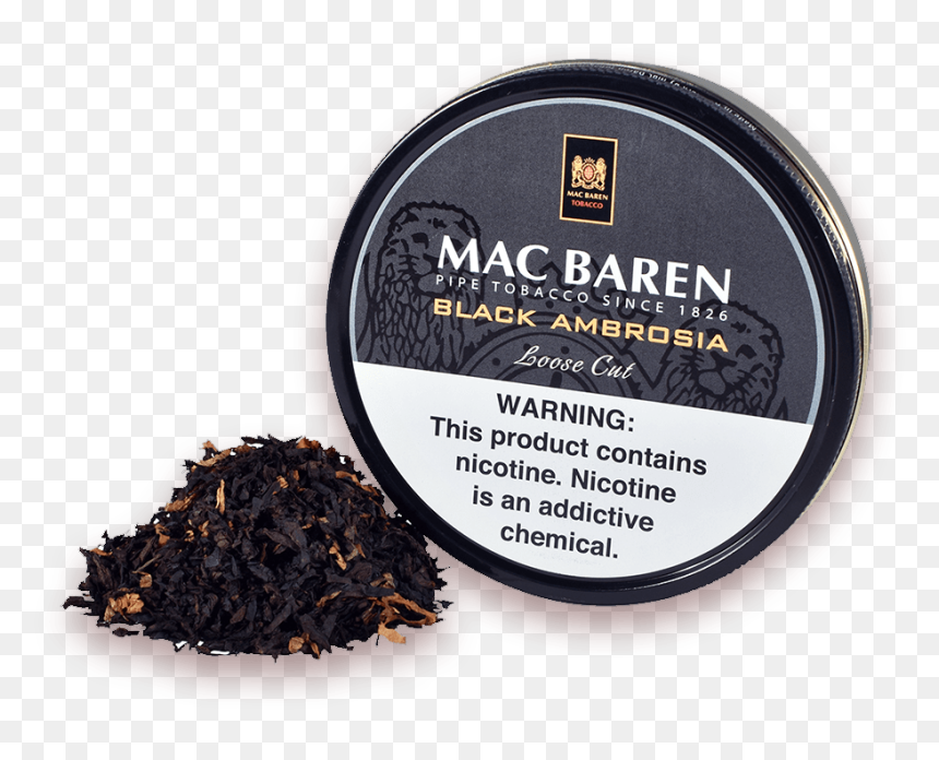 Mac Baren Black Ambrosia Is A Unique Aromatic Smoke - Nilgiri Tea, HD Png Download - tea smoke png