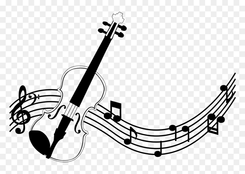 Colourful Music Notes Png For Kids - Notes Musique Violin Png, Transparent Png - colourful music notes png