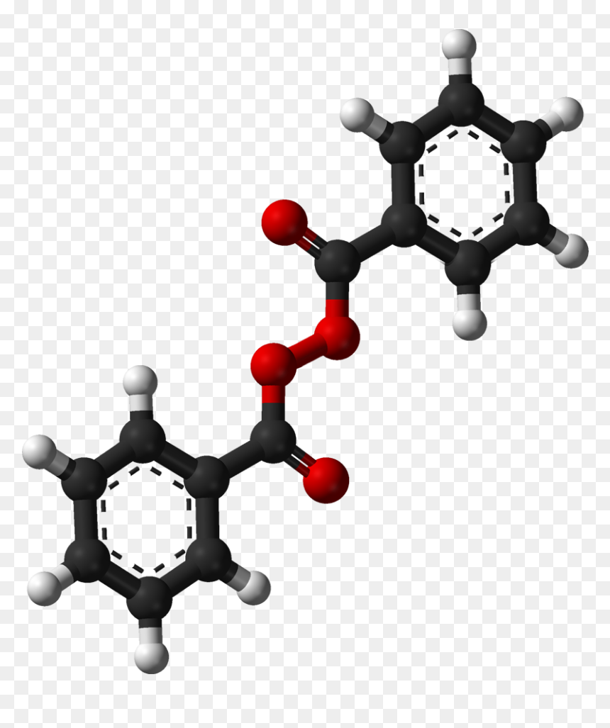 Benzoyl Peroxide 3d Balls - Toluene Meaning, HD Png Download - doctor symbol 3d png
