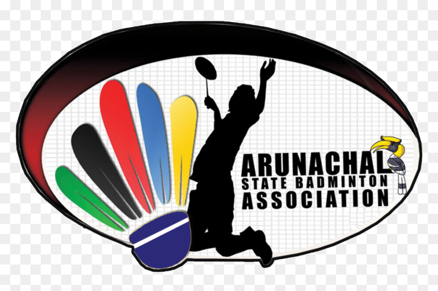New Logo Of Asba - Arunachal State Badminton Association, HD Png Download - badminton logo png