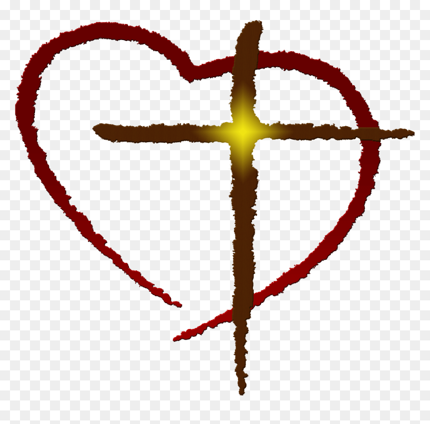 Rediscovering The Journey - Over All These Virtues Put On Love Which Binds Them, HD Png Download - christian cross logo png