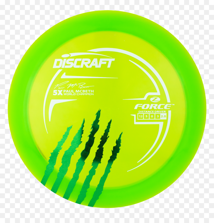 5xzforce 1 - Paul Mcbeth 5x Disc, HD Png Download - disc golf basket png