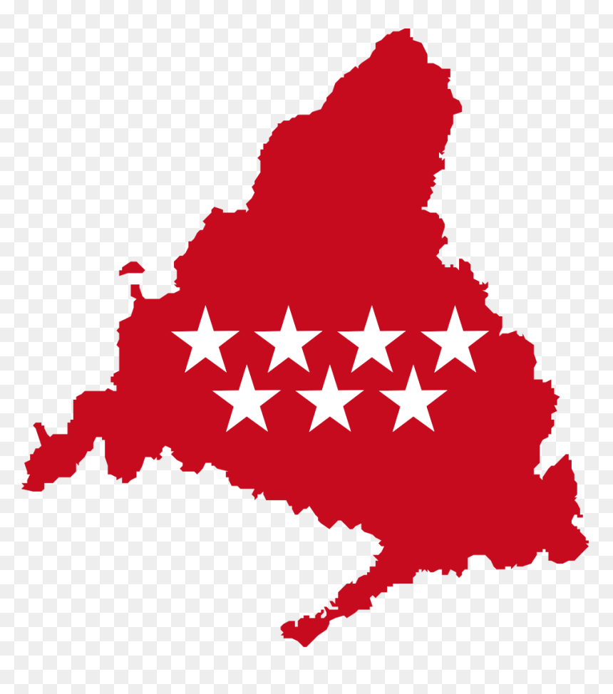 5 Images - Community Of Madrid Flag, HD Png Download - spain png