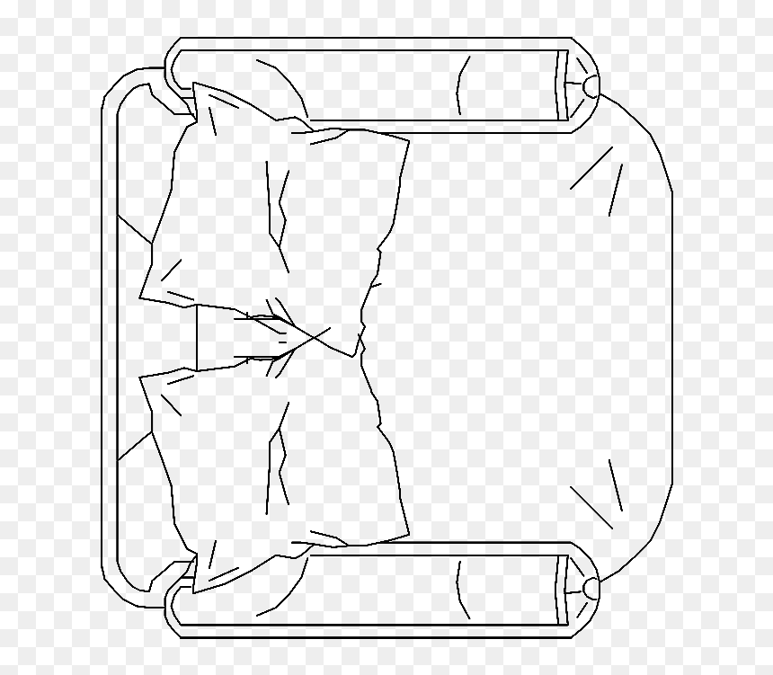 Couch, HD Png Download - human top view png