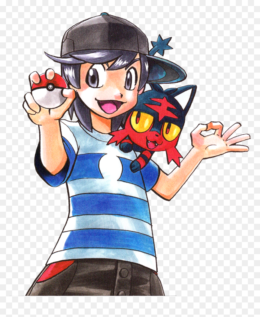 Hurt Clipart Child Headache - Sun Pokemon Manga, HD Png Download - sun clipart for kids png
