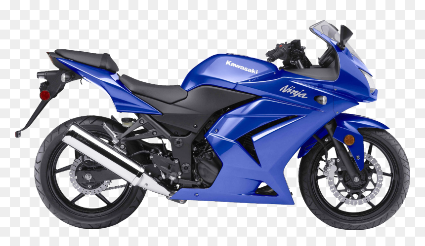 Thumb Image - 2009 Black Kawasaki Ninja 250, HD Png Download - bike png image