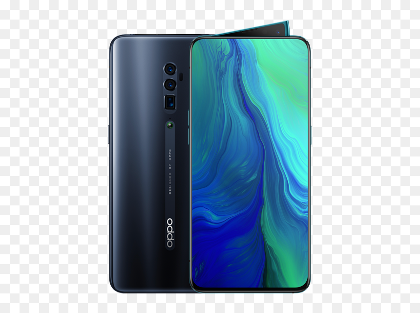 Oppo Reno 10x Zoom Ocean Green, HD Png Download - oppo mobile png