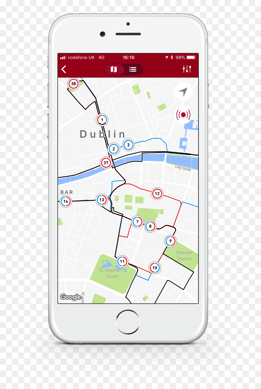 Map, HD Png Download - bus top view png