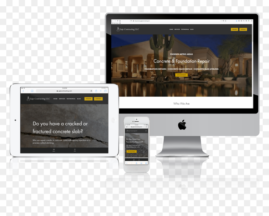 Squarespace For Concrete And Foundation Repair Services, HD Png Download - png format business images