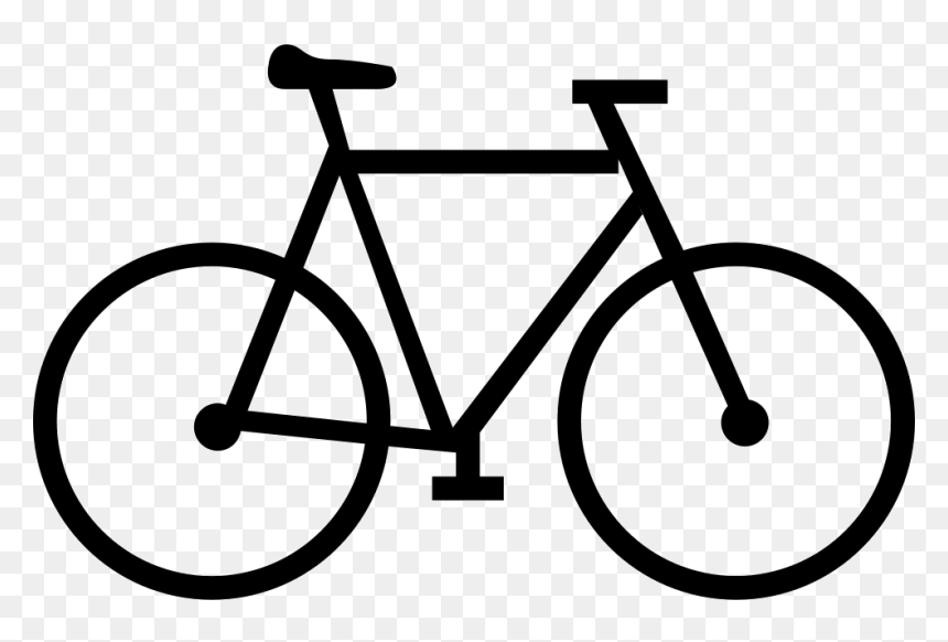 Bike Png Icon Download - Bicycle Png Black And White, Transparent Png - bike png image