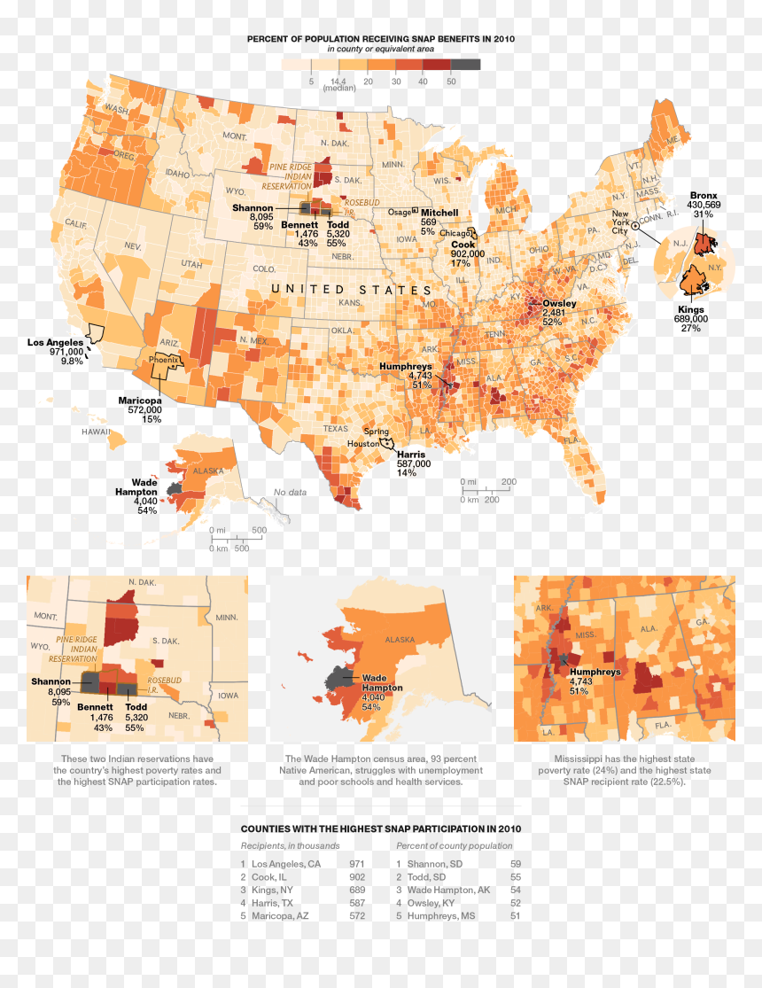 Hunger - Us Map - Food Stamp Map, HD Png Download - diwali single deepak png