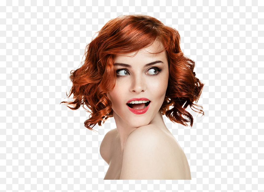 Hair Cut Woman Png, Transparent Png - ladies hair png