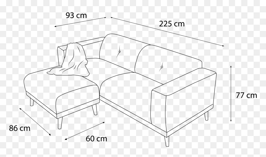 Sofa Plan Png, Transparent Png - sofa plan png