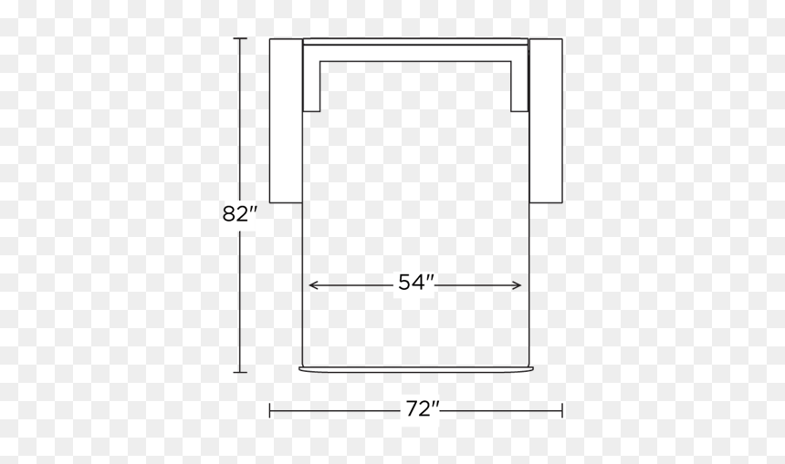 Diagram, HD Png Download - sofa plan png