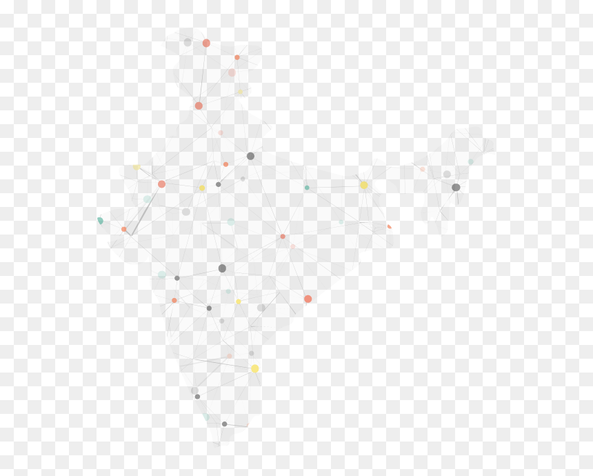 Map, HD Png Download - india map png image