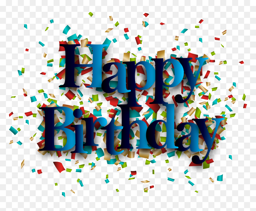 Happy Birthday Clip Art - Happy Birthday Pic Art Png, Transparent Png - birth day png