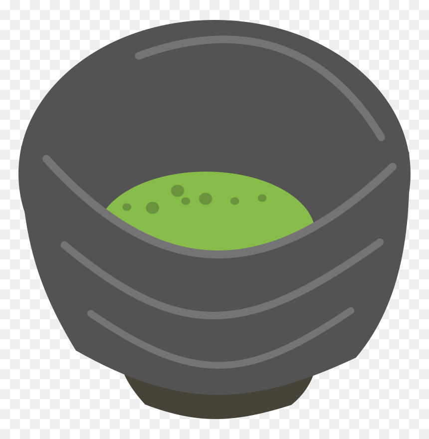 Matcha Cup - Circle, HD Png Download - green tea cup png