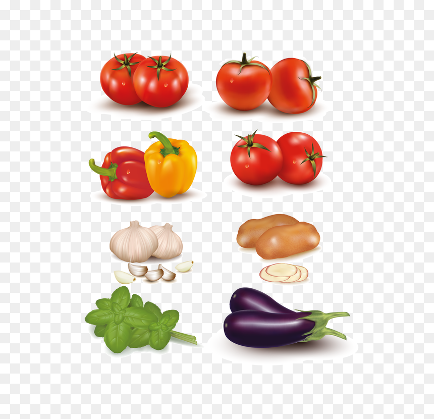 Vegetables Diagram, HD Png Download - fruits background png