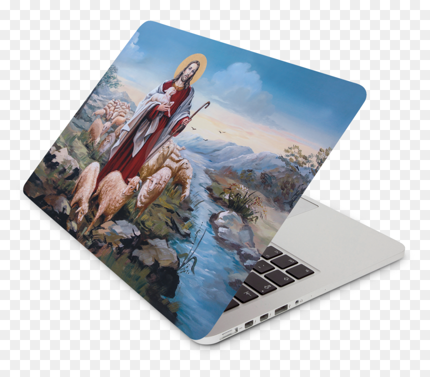 The Good Shepard Laptop Skin - Macbook Air Black Color, HD Png Download - apple laptop png images