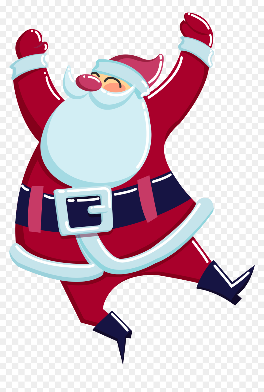 2 Января Рабочий День, HD Png Download - christmas santa images png