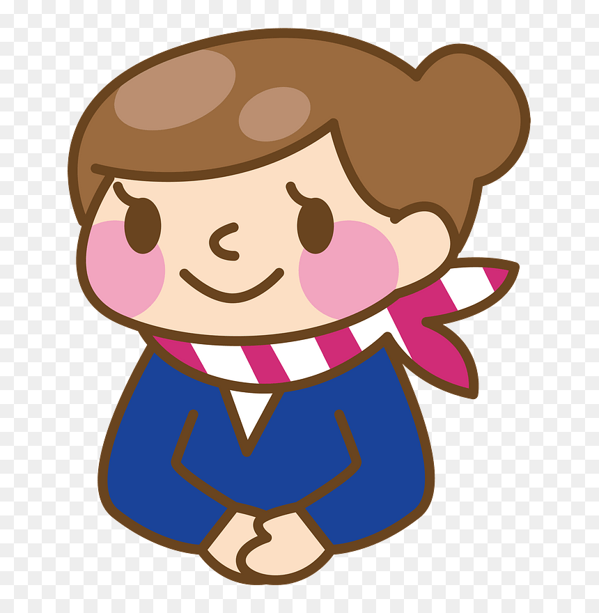 Flight Attendant Cabin Crew Clipart - Food Clerk Clipart, HD Png Download - flight clipart png