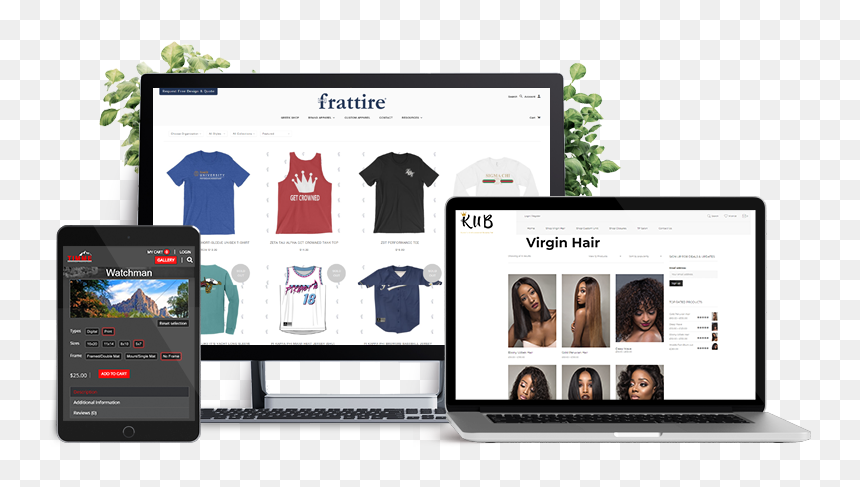 Smartphone, HD Png Download - ecommerce website png