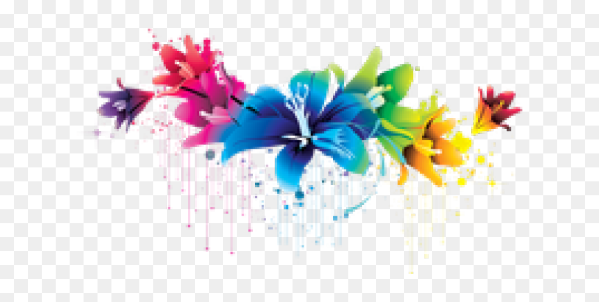 Flowers Vectors Png Transparent Images - Png Background High Resolution, Png Download - floral vectors png