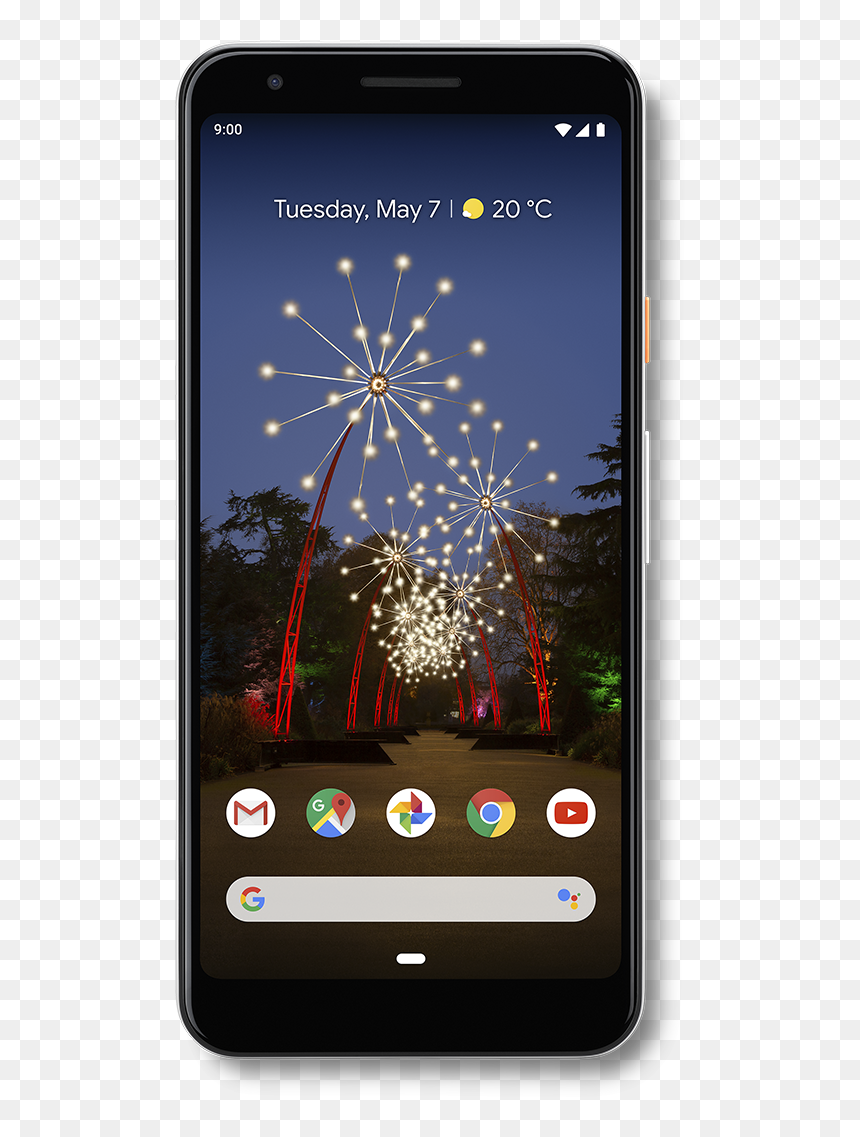Google Pixel 3a, HD Png Download - white mobile png