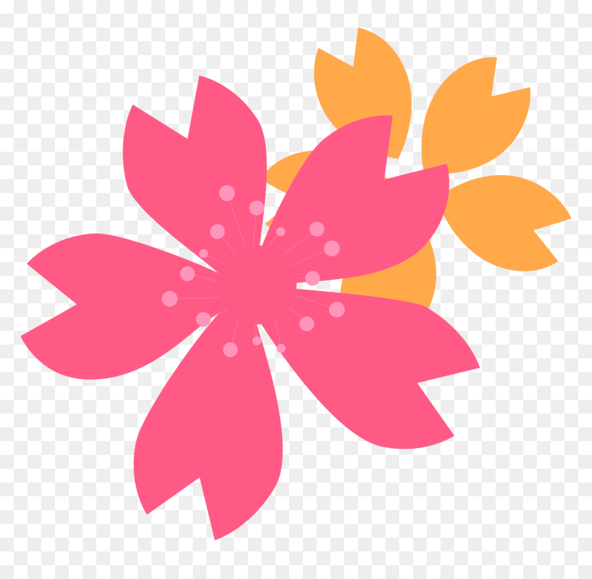 Flowers Vectors Png Transparent - Portable Network Graphics, Png Download - floral vectors png