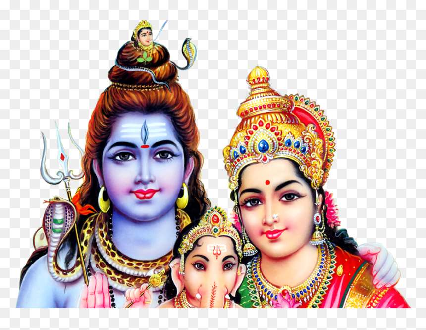 Thumb Image - Shiva Parvati Images Png, Transparent Png - lord siva png