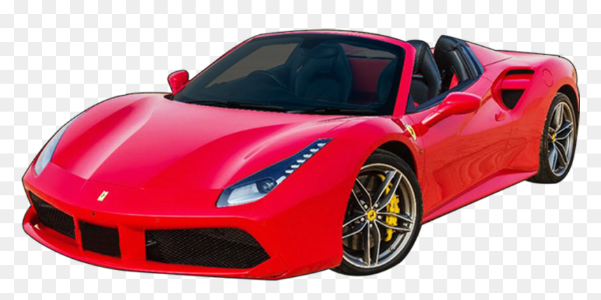 Ferrari 488 Spider Png, Transparent Png - ferrari car png
