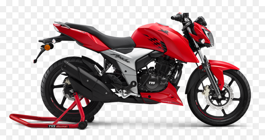 Tvs Apache 160 Rr, HD Png Download - pulsar bike png