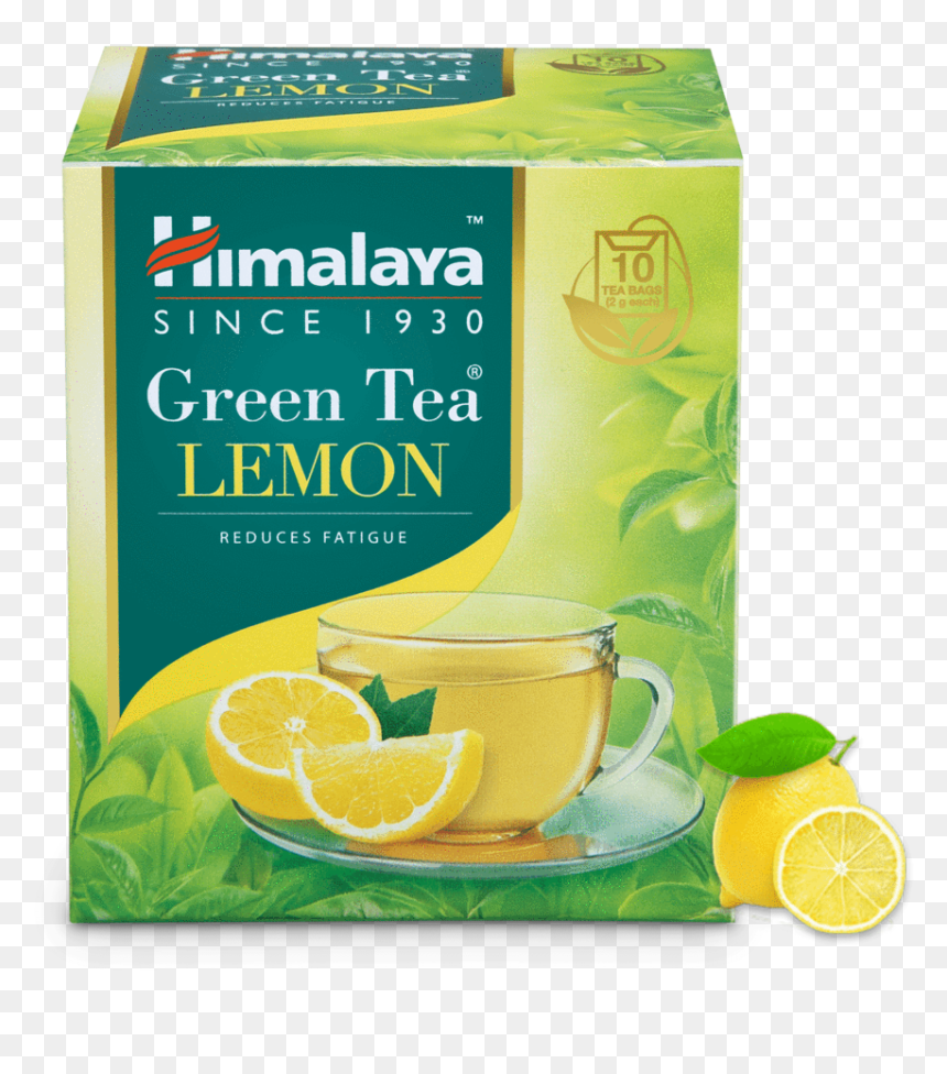 Green Tea Lemon 2g 10"s - Himalaya Green Tea Lemon, HD Png Download - green tea cup png