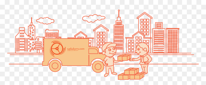 Cartoon, HD Png Download - indian lorry png