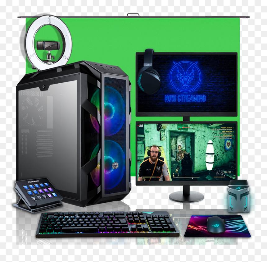 Transparent Elgato Hd60 Png - Personal Computer, Png Download - desktop pc png
