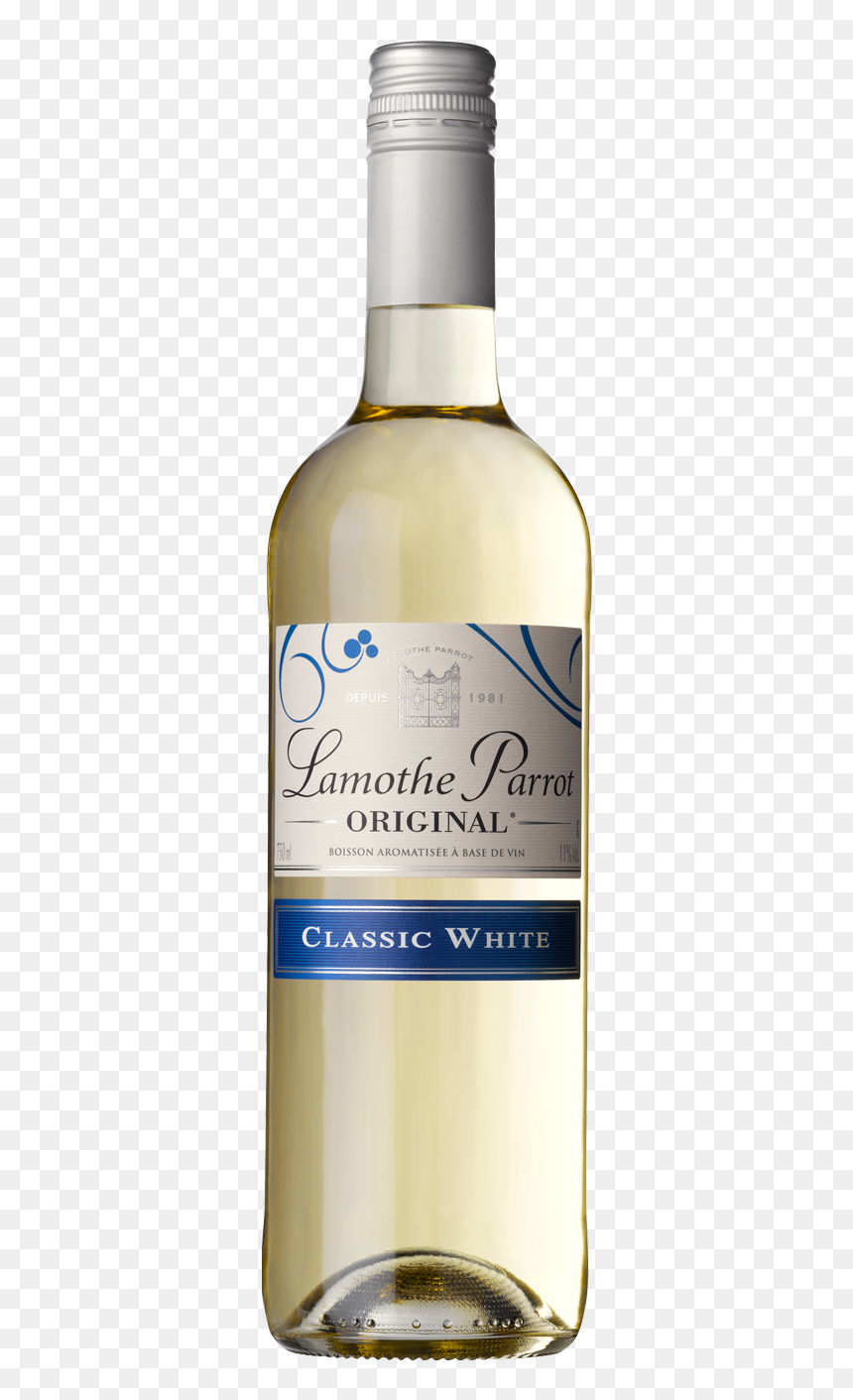 Lamothe Parrot Original Classic White 75cl - Wine Lamothe Parrot, HD Png Download - indian parrot png