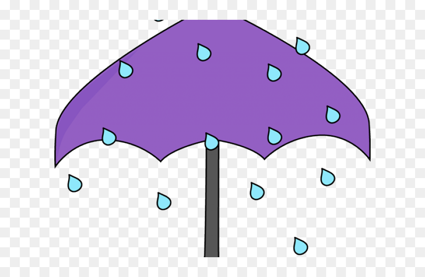 Rain Clipart Stormy - Transparent Umbrella Clipart Png, Png Download - rain umbrella png