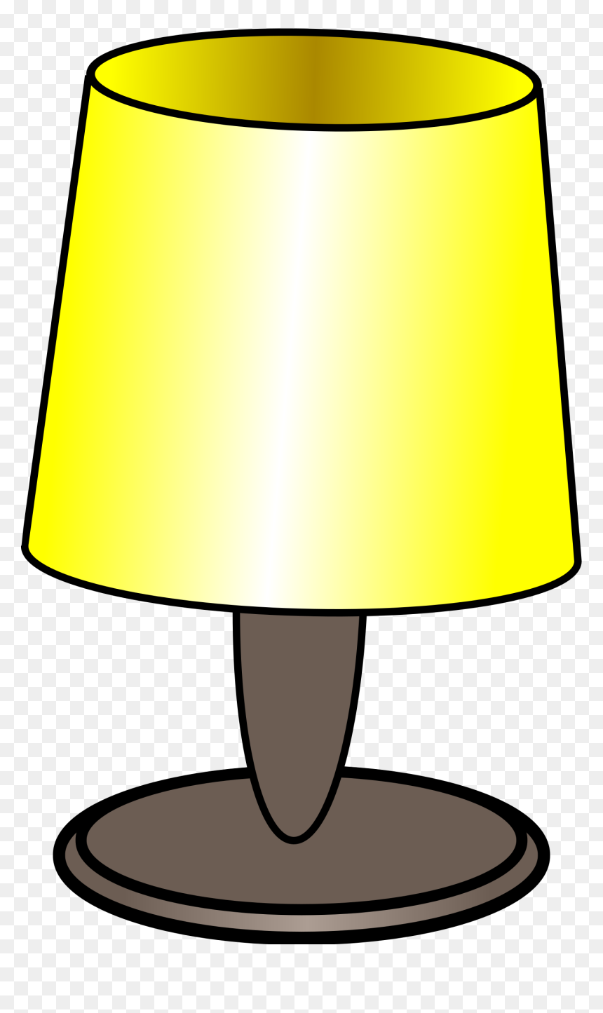Table-lamp Clip Arts - Lamp Clipart, HD Png Download - bulb clipart png