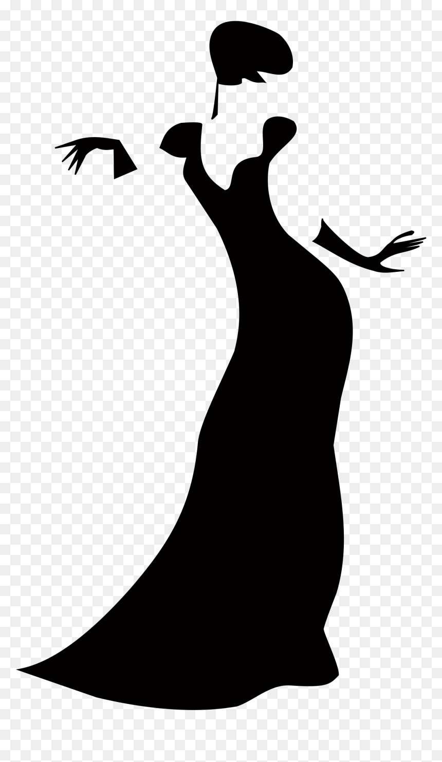 Dark Lady Clip Arts - Ladies Clipart, HD Png Download - ladies hair png