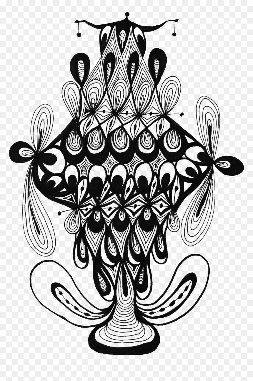 Floral Design Vector Png , Png Download - Wappen Grafen Von Hirschberg, Transparent Png - deepavali lamp design png